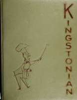 Kingston High School 1958 yearbook cover photo