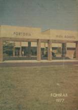 Fostoria High School 1977 yearbook cover photo