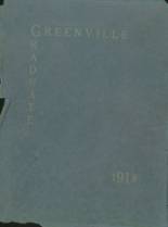 Greenville High School 1918 yearbook cover photo