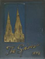 Lebanon Catholic High School 1951 yearbook cover photo