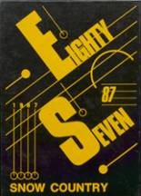 Seeley-Swan High School 1987 yearbook cover photo