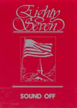 1987 St. John's Military High School Yearbook from Salina, Kansas cover image