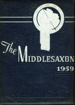 Middlesex High School 1959 yearbook cover photo