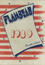 1939 Lincoln High School Yearbook from Manitowoc, Wisconsin cover image