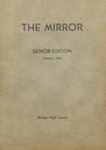 Phillips High School 1939 yearbook cover photo