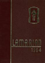 Laura Lamar High School 1964 yearbook cover photo