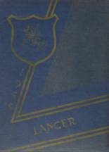 Leeds High School 1955 yearbook cover photo