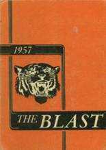 Warsaw High School 1957 yearbook cover photo