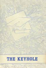 Rural Hall High School 1953 yearbook cover photo