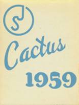 Judson School 1959 yearbook cover photo