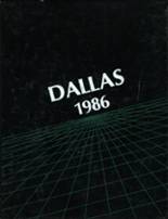 Dallas High School 1986 yearbook cover photo