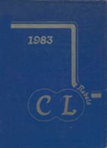 Clarence High School 1983 yearbook cover photo