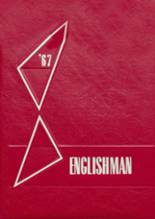 English High School 1967 yearbook cover photo