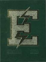 Edison High School 1983 yearbook cover photo