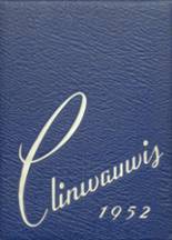 Clintonville High School 1952 yearbook cover photo