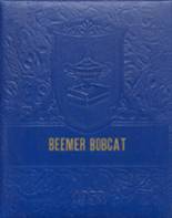 Beemer High School 1953 yearbook cover photo