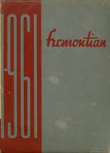 Fremont High School 1961 yearbook cover photo