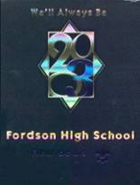 Fordson High School 2003 yearbook cover photo