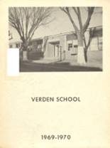 Verden High School 1970 yearbook cover photo