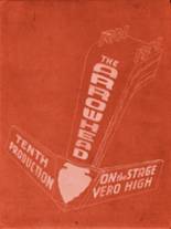 Vero Beach High School 1951 yearbook cover photo