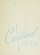 Pomona High School 1958 yearbook cover photo