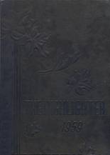 Hillcrest High School 1959 yearbook cover photo