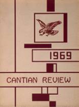 St. John Cantius High School 1969 yearbook cover photo