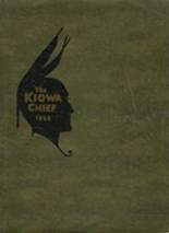 Kiowa High School 1928 yearbook cover photo