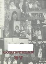 Corinth Central High School 1997 yearbook cover photo