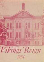 Whitehall High School 1954 yearbook cover photo