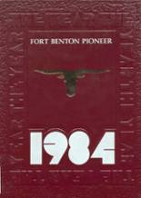 Ft. Benton High School 1984 yearbook cover photo