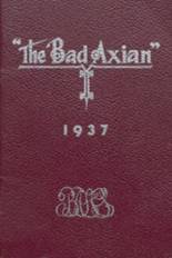 1937 Bad Axe High School Yearbook from Bad axe, Michigan cover image