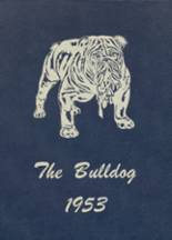 Drummond High School 1953 yearbook cover photo