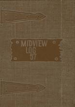 Midview High School 1957 yearbook cover photo
