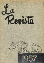 Vista High School 1957 yearbook cover photo