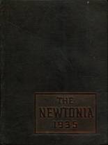 Newton High School 1935 yearbook cover photo