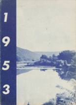 West Forest Area High School 1953 yearbook cover photo