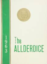 Allderdice High School 1963 yearbook cover photo