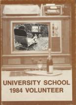 1984 University School of Nashville Yearbook from Nashville, Tennessee cover image