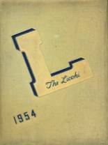 Litchfield High School 1954 yearbook cover photo