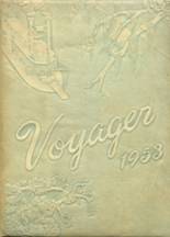 Carnegie High School 1953 yearbook cover photo