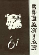 East Palestine High School 1961 yearbook cover photo