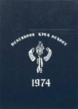 Westbrook High School 1974 yearbook cover photo