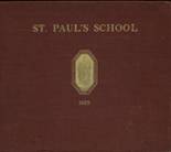 St. Paul's School 1925 yearbook cover photo