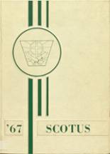 1967 Scotus Central Catholic Junior-Senior High School Yearbook from Columbus, Nebraska cover image