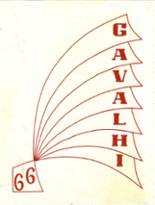 Gann Valley High School 1966 yearbook cover photo