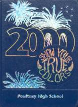 2000 Poultney High School Yearbook from Poultney, Vermont cover image