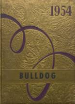Lake Mills High School 1954 yearbook cover photo