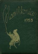 Hamilton Township High School 1953 yearbook cover photo
