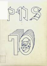 Plentywood High School 1970 yearbook cover photo